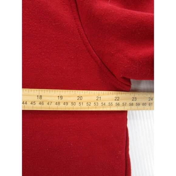 VINTAGE Sweatshirt Large Pullover 1/4 Snap Embroidered Art Chinawear * - Picture 6 of 11